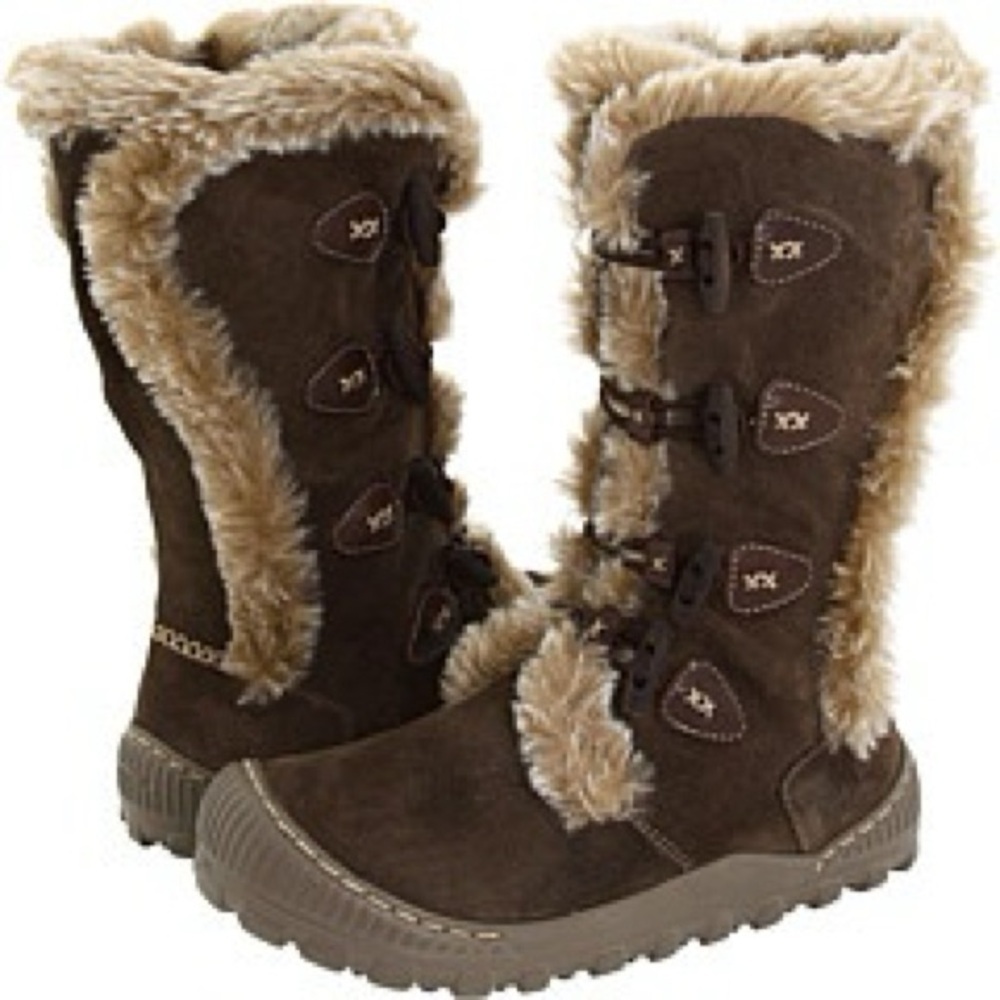 Earth Suede Leather Caribou Lodge 2 Brown Boots, Size 8